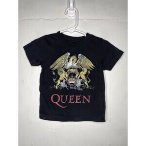 QUEEN Band Merchandise Baby Band Tee Size 18 Month Unisex Black